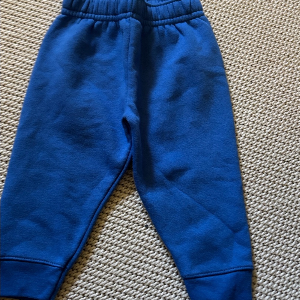 Sweatpants infant boys new size 12 months cotton Garanimals fleece